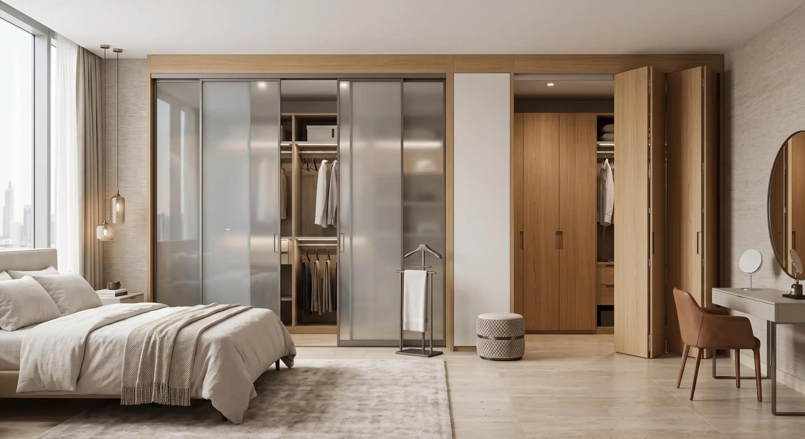 closet doors sliding vs bifold