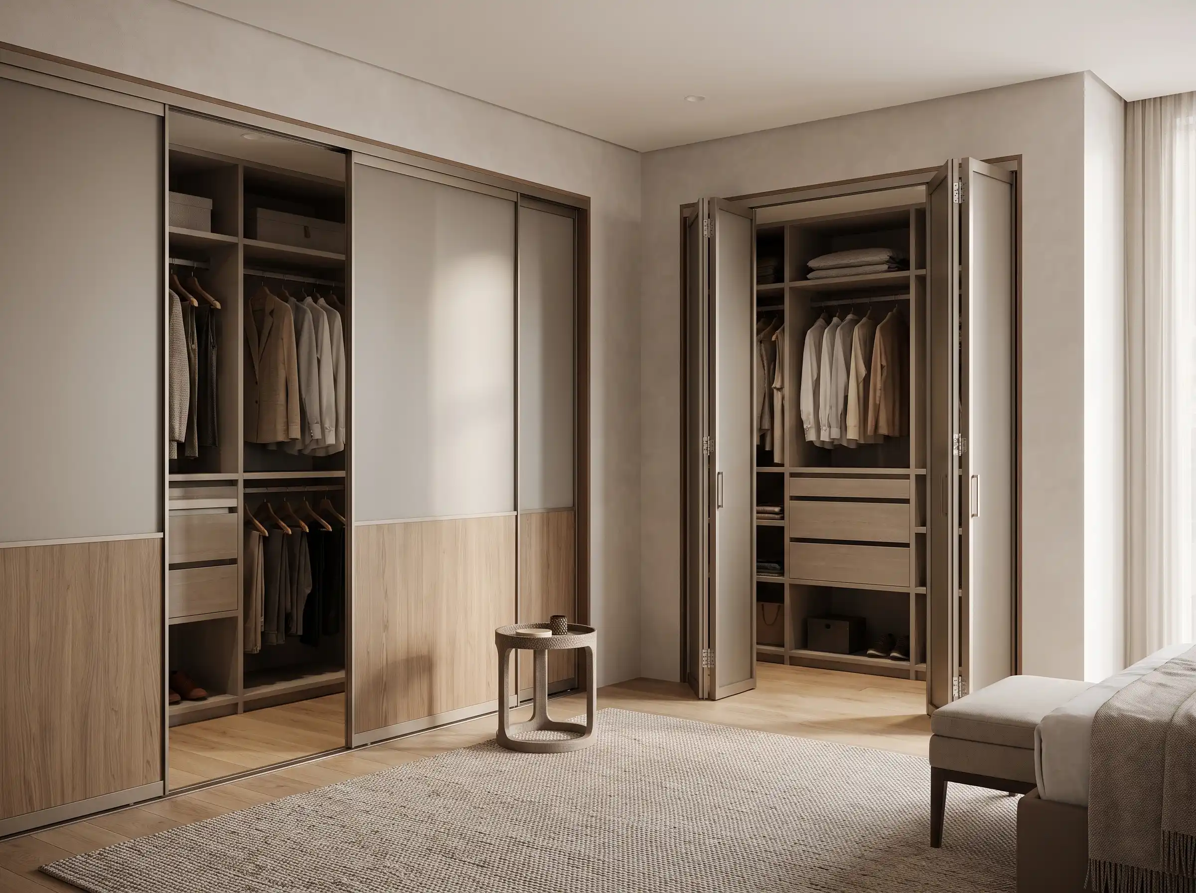 Does Door Style Affect How a Closet Can Be Organized Inside