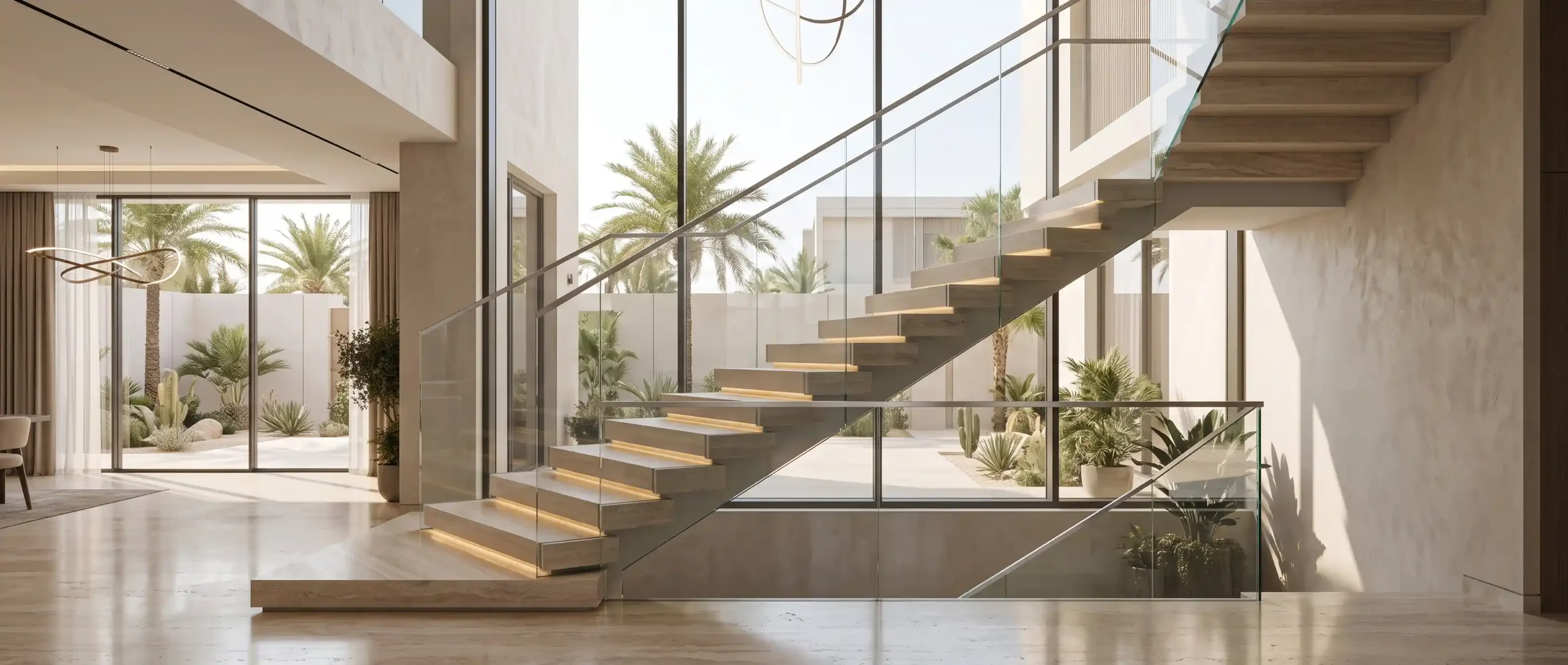 Types of Glass Railing Systems Available in Dubai
